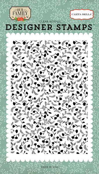 CBOF75041 Family Floral Stamp