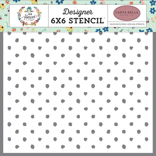 CBOH94034 Cozy Dot Stencil