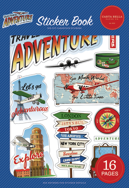 CBOTA131029 Our Travel Adventure Sticker Book