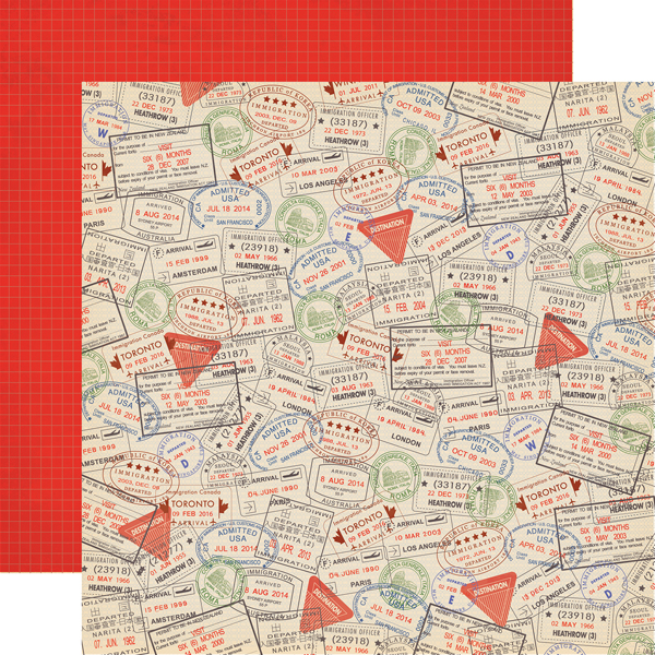 CBPAS84005 Passport Stamps