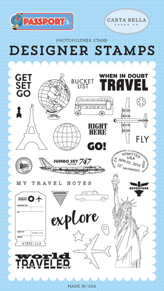 CBPAS84041 Get Set Go Stamp