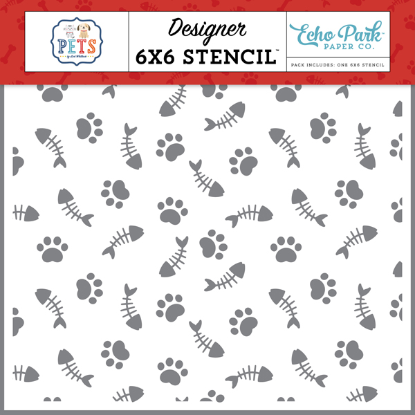 PET293034 Feline Good Stencil
