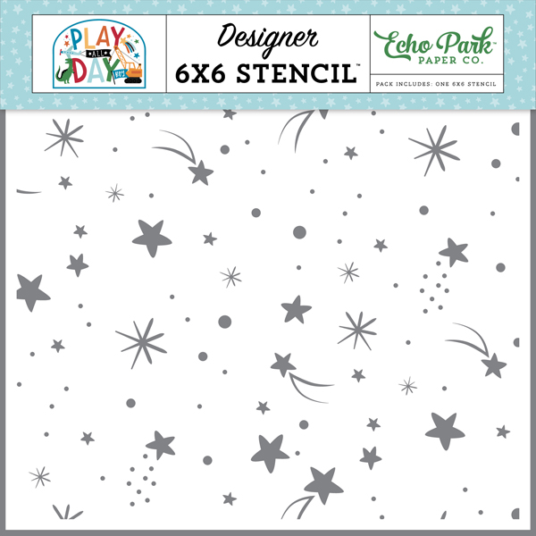 PAB269034 Shoot For The Stars Stencil