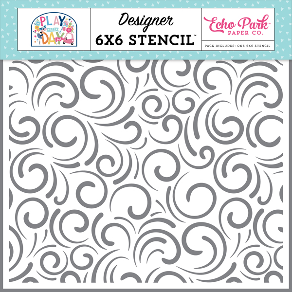PAG268034 Fun Flourish Stencil