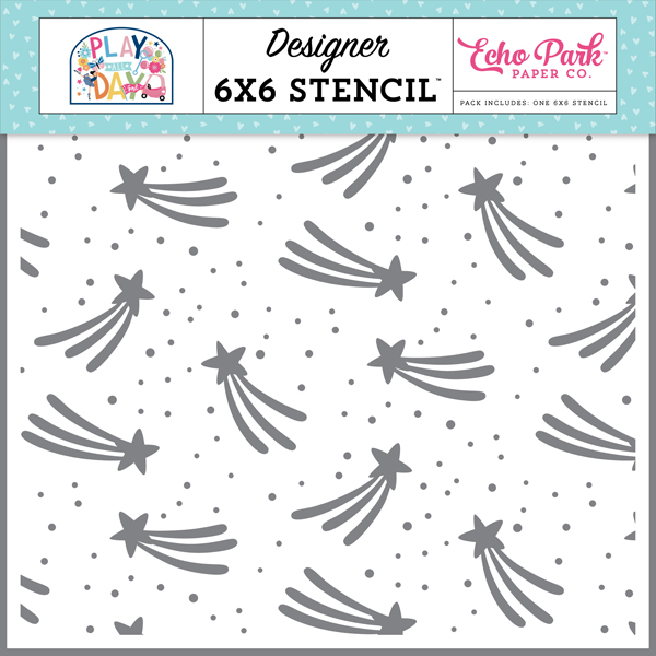 PAG268035 Shooting Stars Stencil