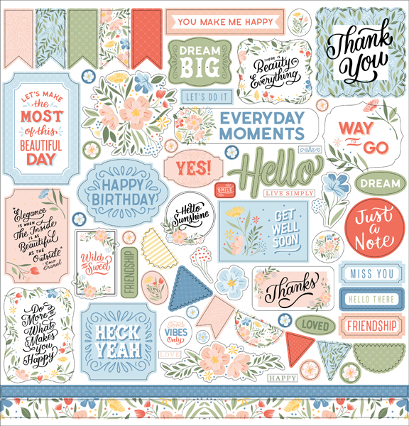 SAN244014 Salutations No 1 Sticker Sheet