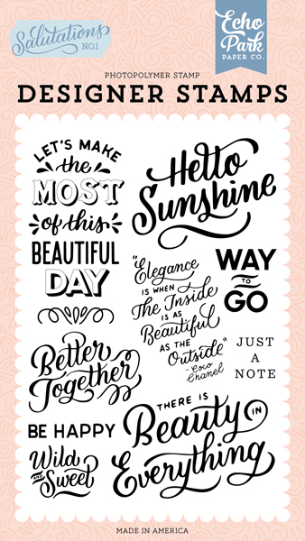 SAN244045 Hello Sunshine Stamp Set