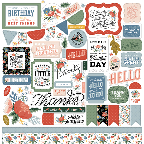 SANO272014 Salutations No. 2 Sticker Sheet