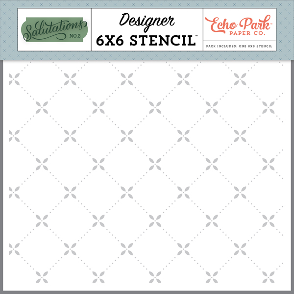 SANO272035 Quilted Stencil