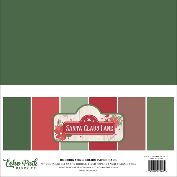 SCL287015 Santa Claus Lane Solids Kit