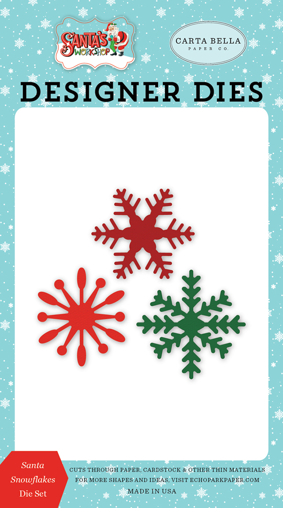 CBSW90040 Santa Snowflakes Die Set