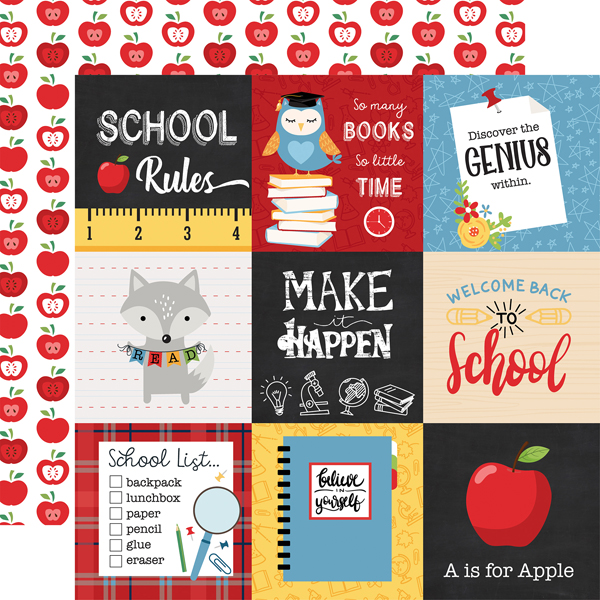 SCR215008 4x4 Journaling Cards