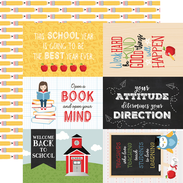 SCR215011 4x6 Journaling Cards