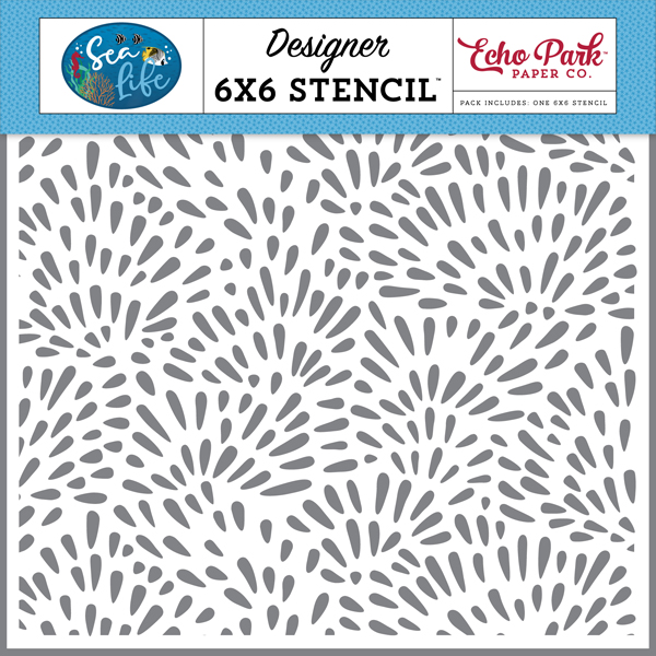 SL279036 Coral Reef Stencil