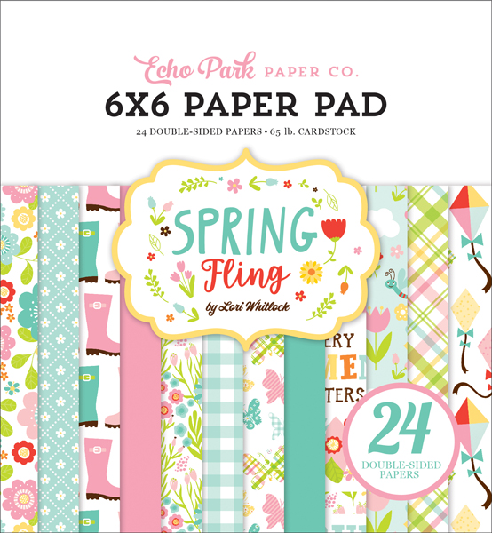 SPF173023 Spring Fling 6x6 Paper Pad