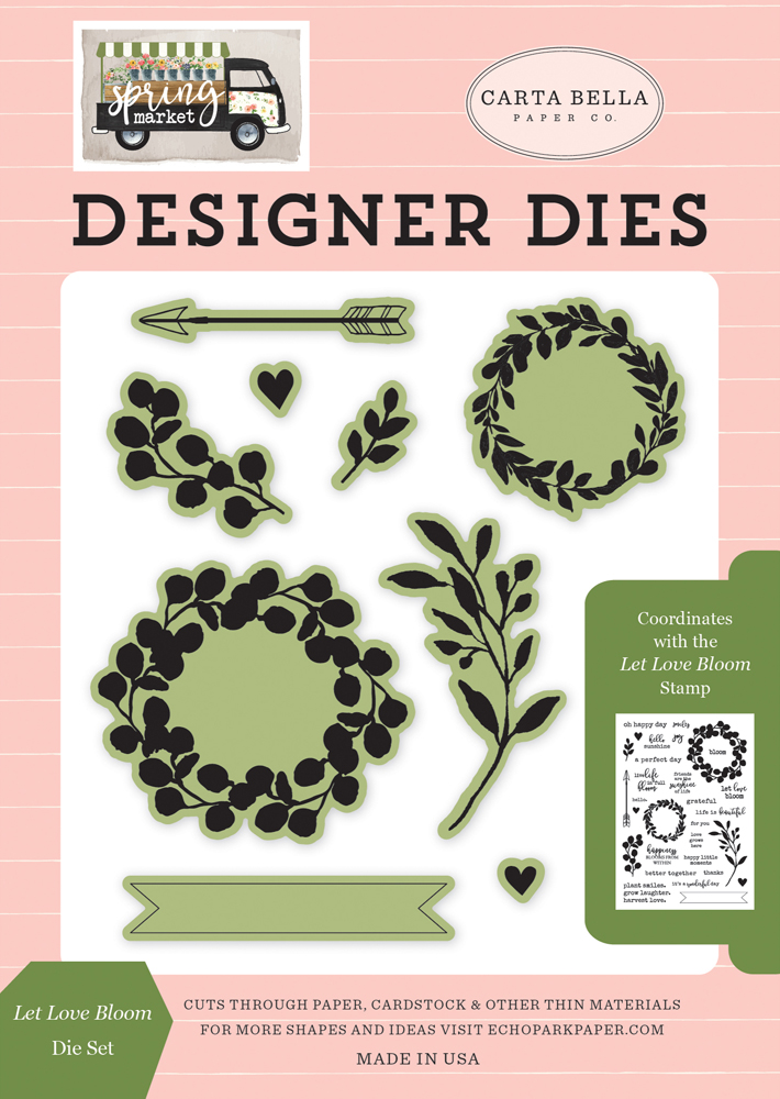CBSM80042 Let Love Bloom Die Set