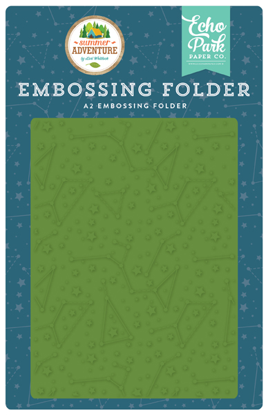 SA180031 Constellations Embossing Folder