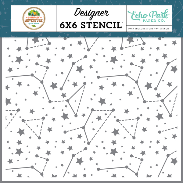SA180033 Sky Constellations Stencil