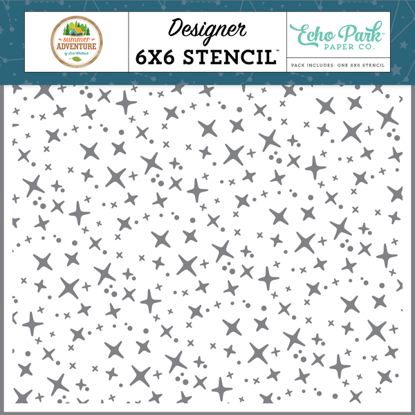 SA180035 Shining Stars Stencil