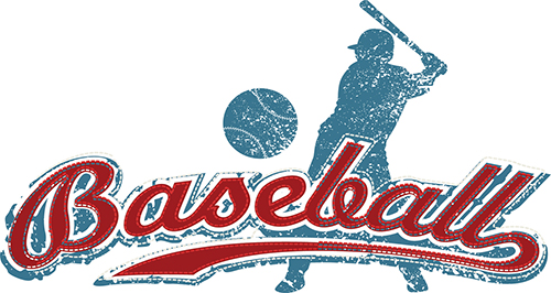 Baseball scrapbook paper