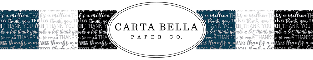 Carta Bella Many Thanks Foil