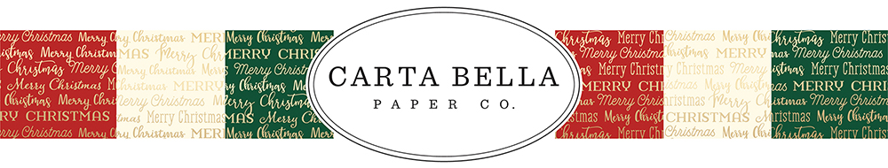 Carta Bella Merry Christmas Words Gold Foil