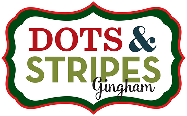 Dots & Stripes Christmas Gingham