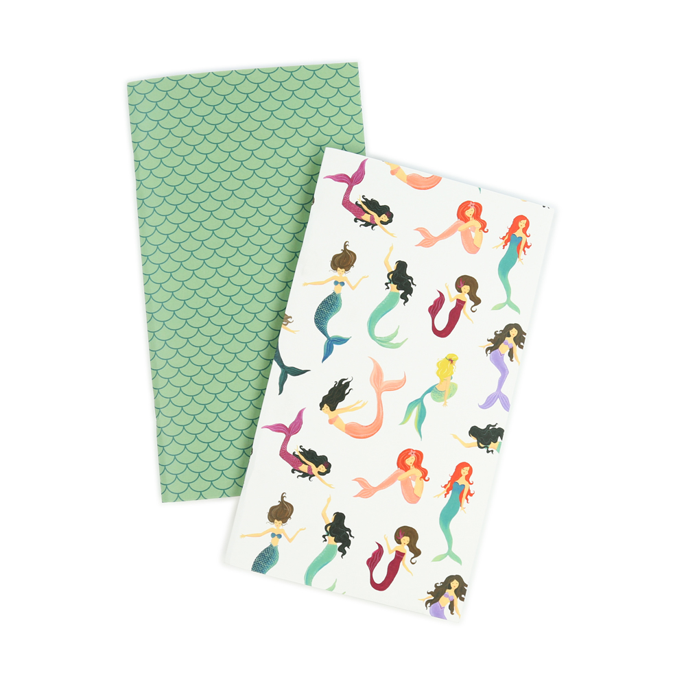 Mermaid Travelers Notebook Insert Daily Calendar